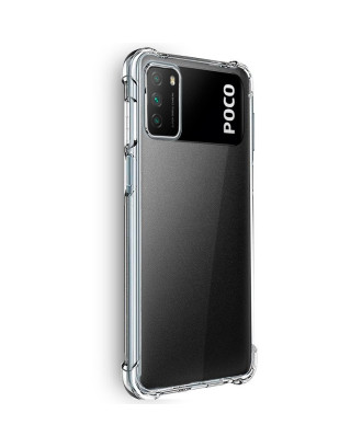 Capa COOL para Xiaomi Pocophone M3 / Redmi 9T AntiShock Transparente
