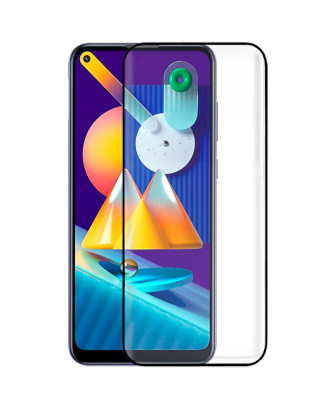 Protetor de ecrã de vidro temperado COOL para Samsung M115 Galaxy M11 / A11 (FULL 3D)