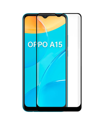 Protetor de ecrã de vidro temperado COOL para Oppo A15 / A15s (FULL 3D)