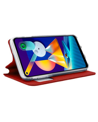 Capa Flip Cover COOL para Samsung M115 Galaxy M11 / A11 Vermelho