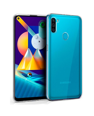 Capa de silicone COOL para Samsung M115 Galaxy M11 / A11 (transparente)