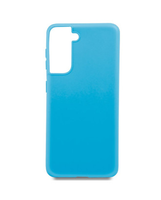 Capa de silicone COOL para Samsung G990 Galaxy S21 (azul claro)