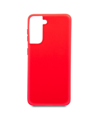Capa de silicone COOL para Samsung G990 Galaxy S21 (vermelha)