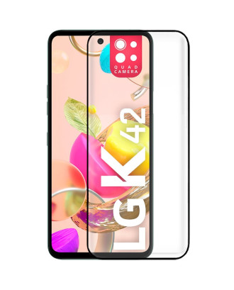 Protetor de ecrã de vidro temperado COOL para LG K42 / K52 (FULL 3D)