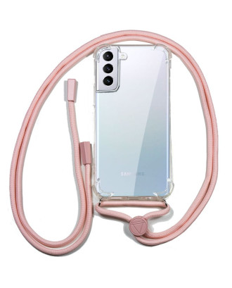 Capa COOL para Samsung G990 Galaxy S21 Cordão Rosa