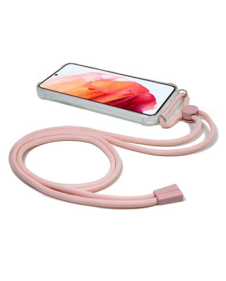 Capa COOL para Samsung G990 Galaxy S21 Cordão Rosa