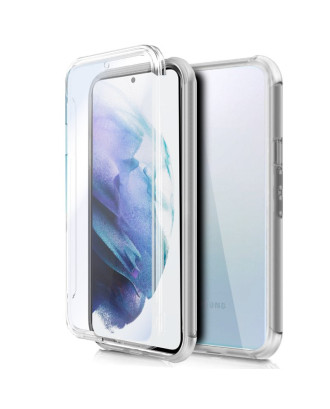 Capa COOL de Silicone 3D para Samsung G996 Galaxy S21 Plus (frente e verso transparentes) Capa COOL de Silicone 3D para Samsung G996 Galaxy S21 Plus (frente e verso transparentes)