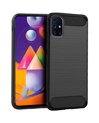 Capa COOL para Samsung M317 Galaxy M31s Carbono Preto