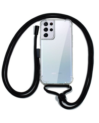 Capa COOL para Samsung G998 Galaxy S21 Ultra Cordão Preto