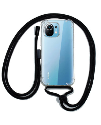 Capa COOL para Xiaomi Mi 11 / Mi 11 Pro Cordão Preto