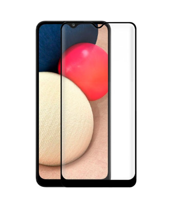 Protetor de ecrã de vidro temperado COOL para Samsung A025 Galaxy A02s / A03s (FULL 3D)