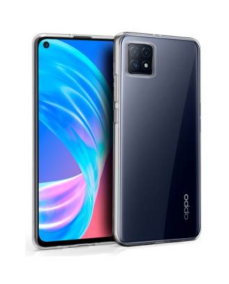 Capa de silicone COOL para Oppo A73 5G (transparente)