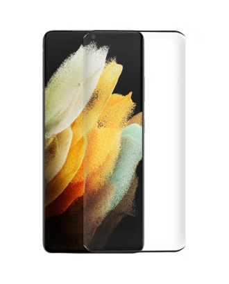 Protetor de ecrã de vidro temperado COOL para Samsung G998 Galaxy S21 Ultra (Curvo)