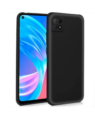 Capa de silicone COOL para Oppo A73 5G (preta)