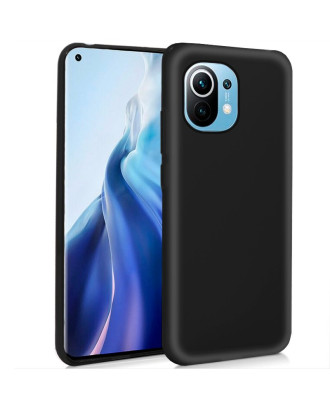 Capa de silicone COOL para Xiaomi Mi 11 / Mi 11 Pro (preta)