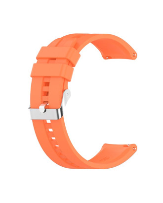 Pulseira universal 22mm Amazfit GTR / Stratos / Huawei / Samsung / COOL Rubber Coral