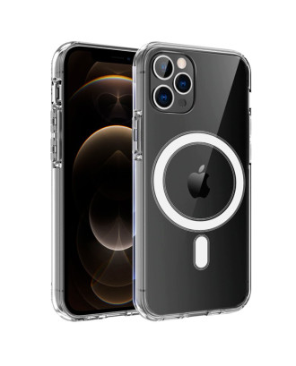 Capa COOL para iPhone 12 Pro Max Magnética Transparente Capa COOL para iPhone 12 Pro Max Magnética Transparente