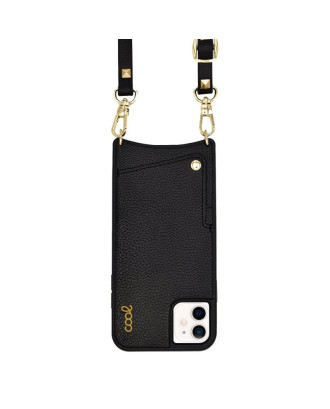 Capa COOL para iPhone 12 mini Correia Pop-Rock Preto Capa COOL para iPhone 12 mini Correia Pop-Rock Preto