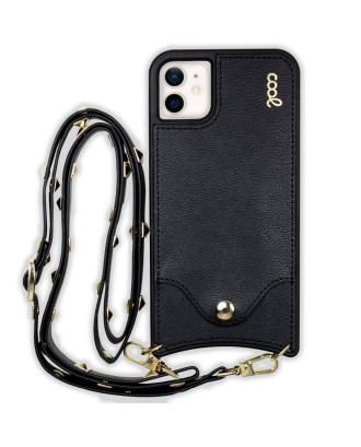 Capa COOL para iPhone 12 mini Correia Pop-Rock Preto Capa COOL para iPhone 12 mini Correia Pop-Rock Preto