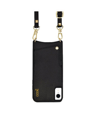 Capa COOL para iPhone XR Correia Pop-Rock Preto