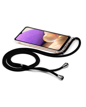 Capa COOL para Samsung A326 Galaxy A32 5G Cordão Preto