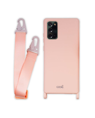 Capa COOL para Samsung N980 Galaxy Note 20 Fita Rosa