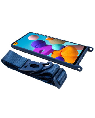 Capa COOL para Samsung A217 Galaxy A21s Fita Azul