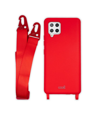 Capa COOL para Samsung A426 Galaxy A42 5G Fita Vermelho