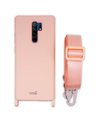 Capa COOL para Xiaomi Redmi 9 Fita Rosa