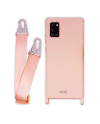 Capa COOL para Samsung A315 Galaxy A31 Fita Rosa