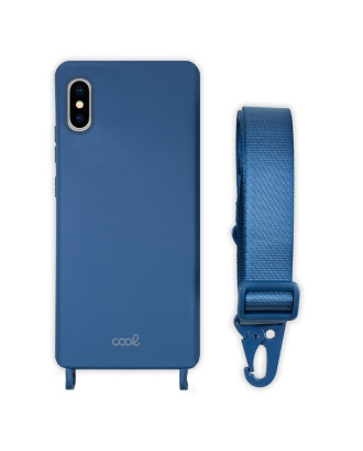 Capa COOL para iPhone X / iPhone XS Fita Azul