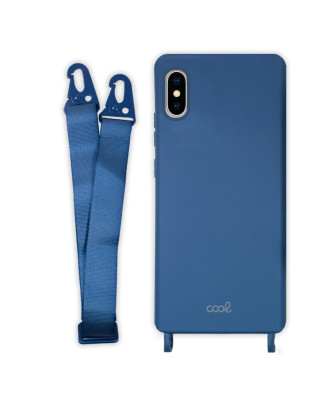 Capa COOL para iPhone X / iPhone XS Fita Azul