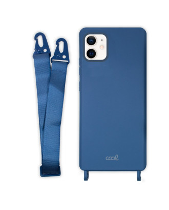 Capa COOL para iPhone 12 mini Fita Azul Capa COOL para iPhone 12 mini Fita Azul