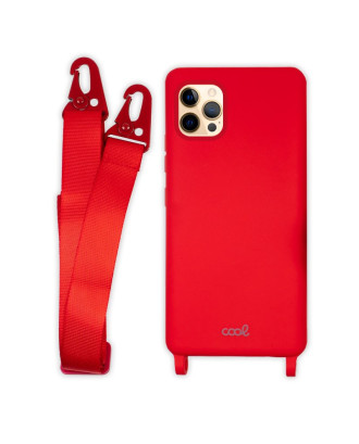 Capa COOL para iPhone 12 Pro Max Fita Vermelho Capa COOL para iPhone 12 Pro Max Fita Vermelho