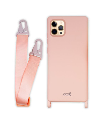Capa COOL para iPhone 12 Pro Max Fita Rosa Capa COOL para iPhone 12 Pro Max Fita Rosa
