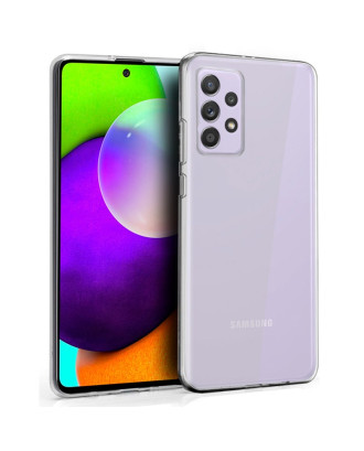 Capa de silicone COOL para Samsung A525 Galaxy A52 / A52 5G / A52s 5G (transparente)