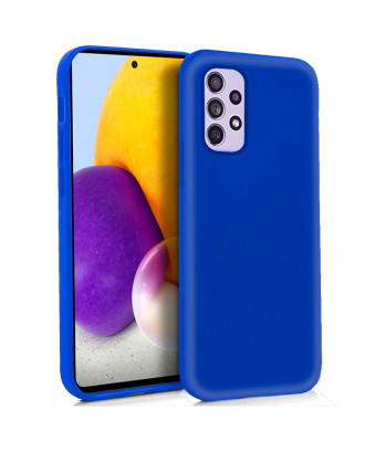 Capa de silicone COOL para Samsung A725 Galaxy A72 (azul)