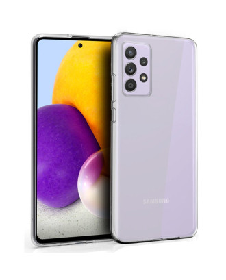 Capa de silicone COOL para Samsung A725 Galaxy A72 (transparente)