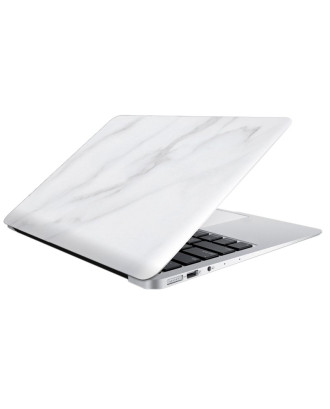 Protetor de vinil traseiro colorido para laptop Devia 15 '' mármore branco