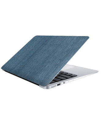 Protetor de vinil colorido para laptop Devia 15 '' azul madeira