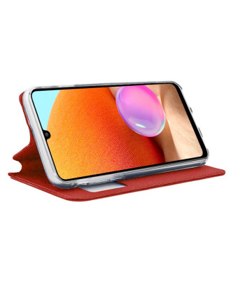 Capa Flip Cover COOL para Samsung A325 Galaxy A32 4G Vermelho