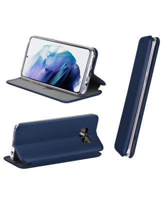 Capa Flip Cover COOL para Samsung G996 Galaxy S21 Plus Elegance Marinho