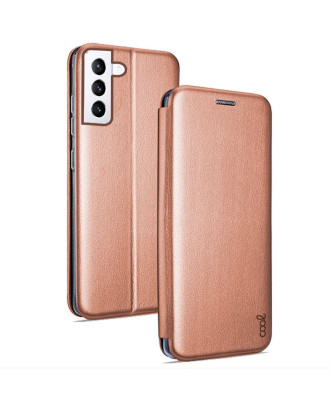 Capa Flip Cover COOL para Samsung G996 Galaxy S21 Plus Elegance Rose Gold