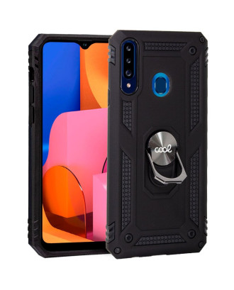 Capa COOL para Samsung A207 Galaxy A20s Hard Ring Preto
