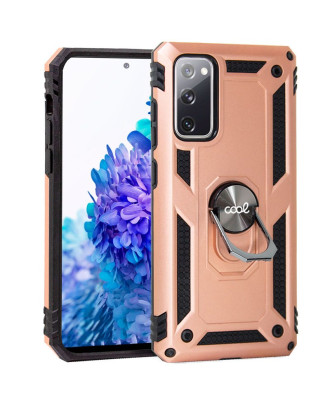 Capa COOL para Samsung G780 Galaxy S20 FE Hard Ring Rose Gold