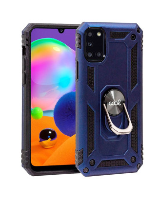 Capa COOL para Samsung A315 Galaxy A31 Hard Ring Azul