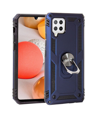 Capa COOL para Samsung A426 Galaxy A42 5G Hard Ring Azul