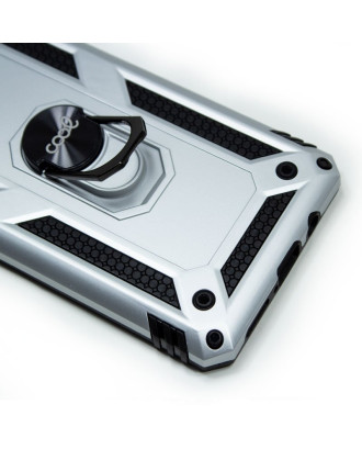 Capa COOL para iPhone 12 / 12 Pro Hard Ring Prata Capa COOL para iPhone 12 / 12 Pro Hard Ring Prata