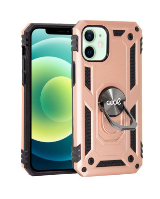 Capa COOL para iPhone 12 / 12 Pro Hard Ring Rose Gold Capa COOL para iPhone 12 / 12 Pro Hard Ring Rose Gold