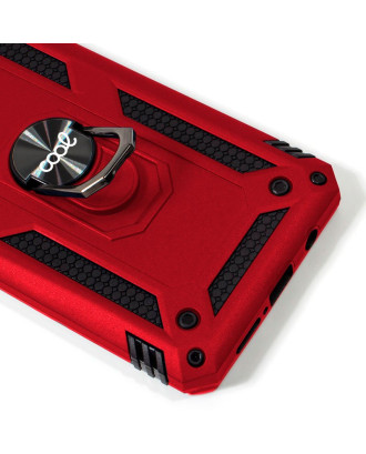 Capa COOL para iPhone 12 Pro Max Hard Ring Vermelho Capa COOL para iPhone 12 Pro Max Hard Ring Vermelho